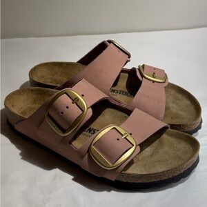 Gently used Birkenstock Pink Sandals women’s size 7